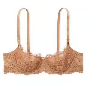 1333 NWT Victoria's Secret Dream Angels Wicked Unlined Lace Balconette Bra 38DD